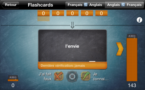 TopVoc anglais screenshot 2