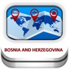 Bosnia and Herzegovina Guide & Map - Duncan Cartography