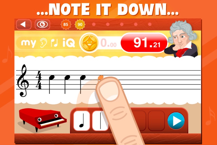 Hear It, Note It! - The Aural iQ Game