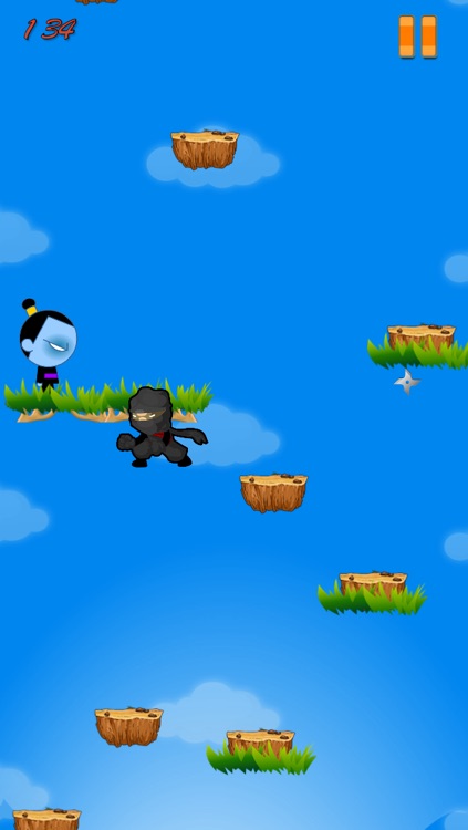 Ninja Mega Sky Jump - Endless Kung Fu Jumping Free Game