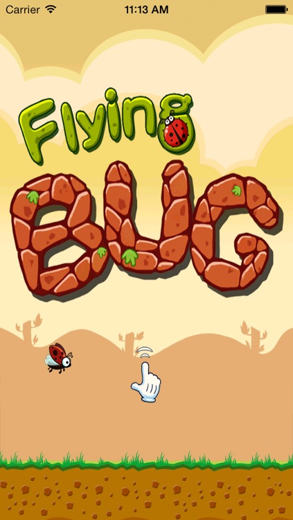 Flying Bug - A Self Torture Tiny Adventure Game with Ladybug