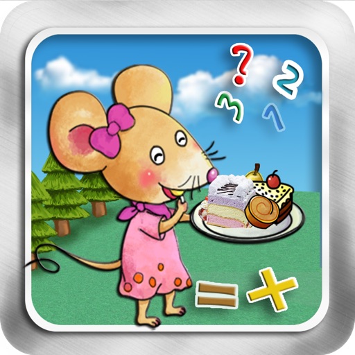 Cake and Fruit:Delicious Number-Kimi's Picnic:Primar Math Free iOS App
