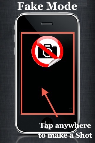 Fake Camera - Black Screen