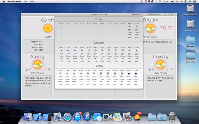 Mac menu bar for windows