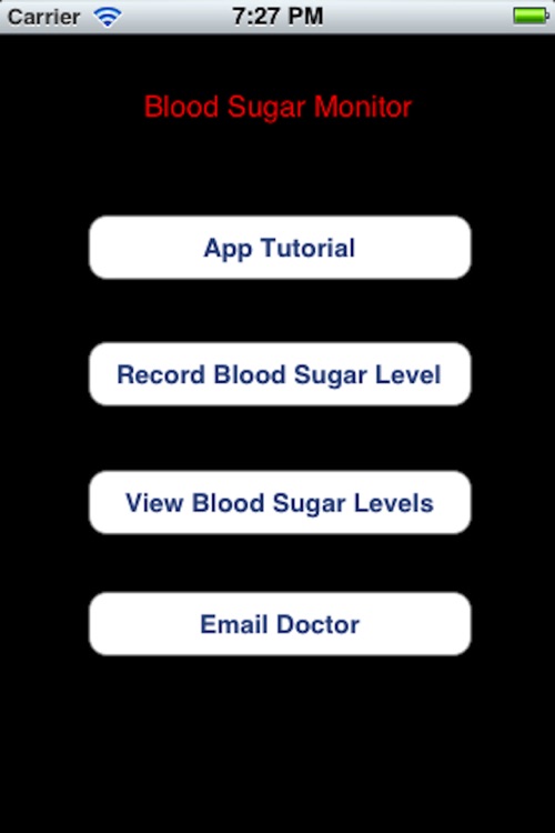Blood Sugar Monitor