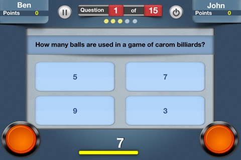 Buzzer Quiz - 1 vs. 1 screenshot 2