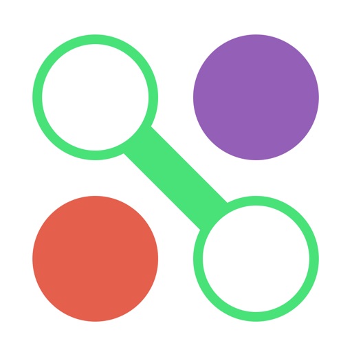 Circle & Dot Connect - SF Spot Join Chain Align Puzzler icon