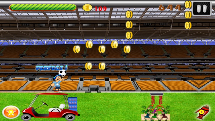 Soccer Ball Ballon Ninja Jump - Stadium Coin Runner Free screenshot-4