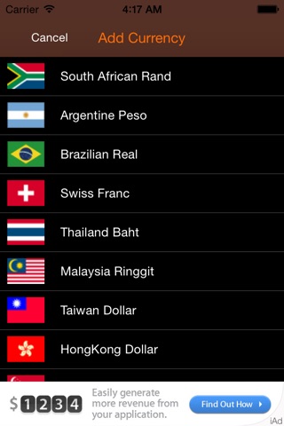 MoneyTravel Currency Exchange screenshot 3