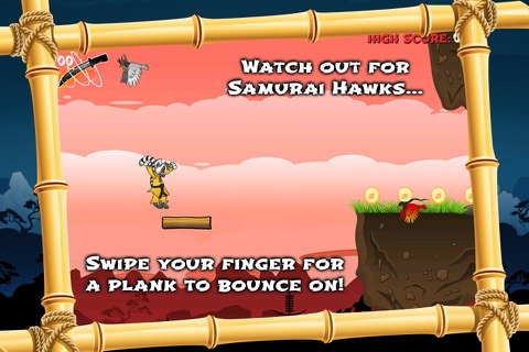 Ninja Lemur - Run, Jump, and Fly! screenshot 3