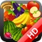 HD Fruit and Veggie Memory Match Free