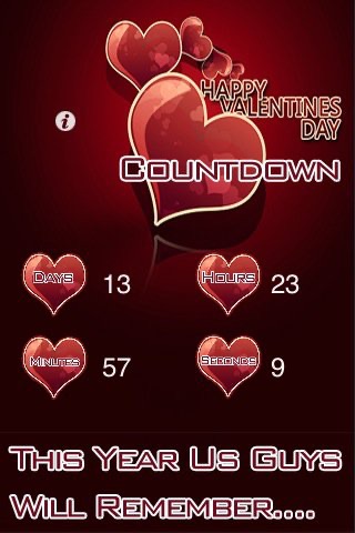 Valentines Day Countdown screenshot 3
