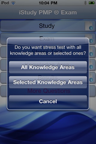 iStudy PMP Exam - 250 screenshot 4