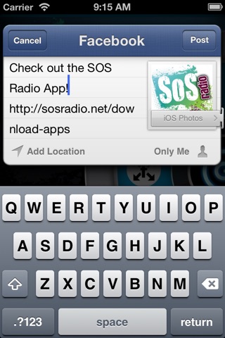 SOS Radio: Right Song. Right Time. screenshot 3