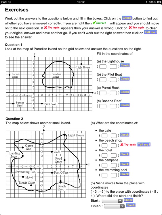 Maths Exercises