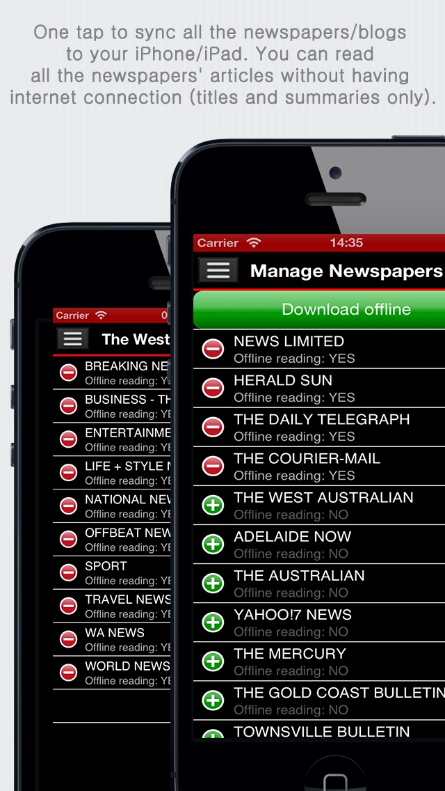 Australian Newspapers... screenshot1