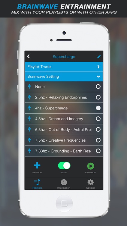 Retuned Pro - Music tuner and binaural beat brainwave entrainment by Universal Tones