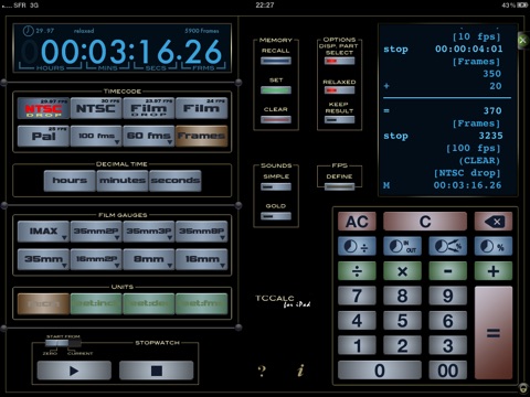 TCCalc screenshot 3
