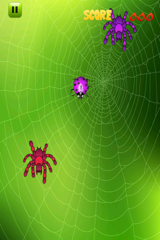 Lady Bug Rescue Blast - Splat the Angry Spider Invader Free screenshot 2