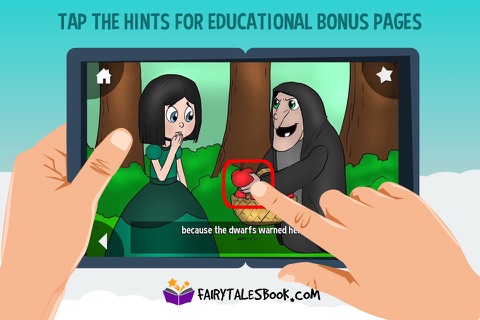 Snow White - FairyTalesBook.com screenshot 2