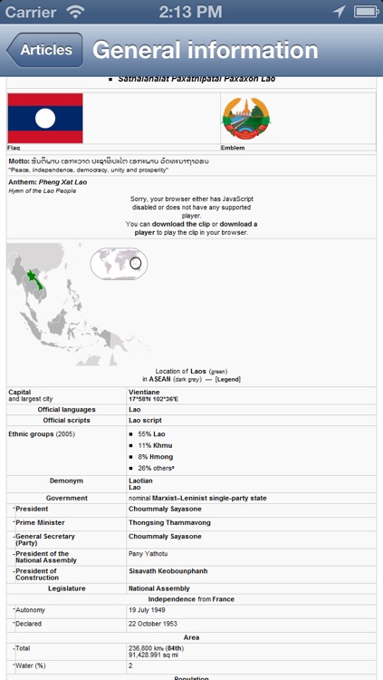 Laos Offline Map - PLACE STARS screenshot-4