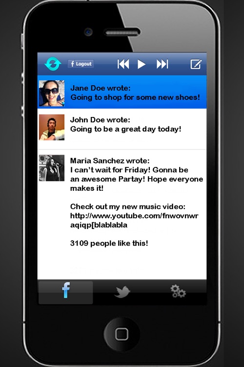 SocialSpeech: Speech-to-Text and Voice Recognition for Facebook Status Updates and Twitter Tweets