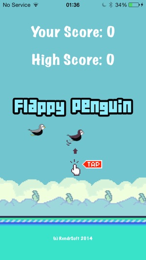 Flappy Penguin(圖1)-速報App