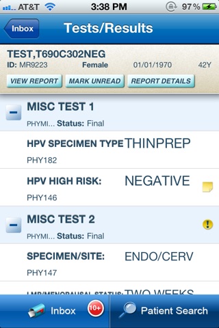 Pathology Inc Mobile for iPhone screenshot 2