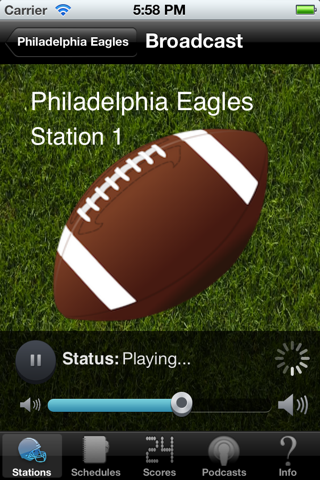 Philadelphia Football Radio screenshot 2