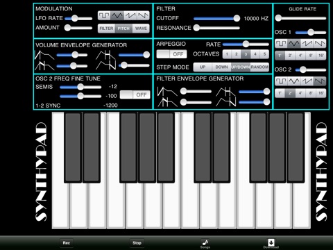 Synthy iPad Player screenshot 3