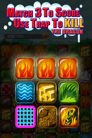 Almighty Dragons Flying High Skies Quest Puzzle Game screenshot 2