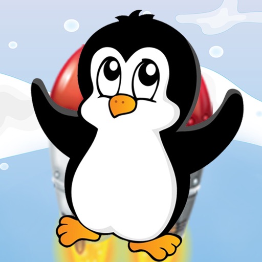 Ace Jetpack Penguin - A Frozen Jumping Adventure Game! Icon