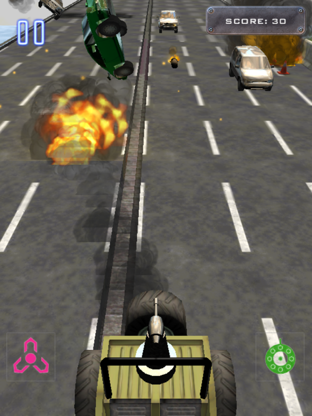 Army Jeep Gunner - Street Mayhem Free, game for IOS