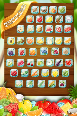 Awesome Tap Fruit and Vegetable Fast Pop Match Puzzle screenshot 2