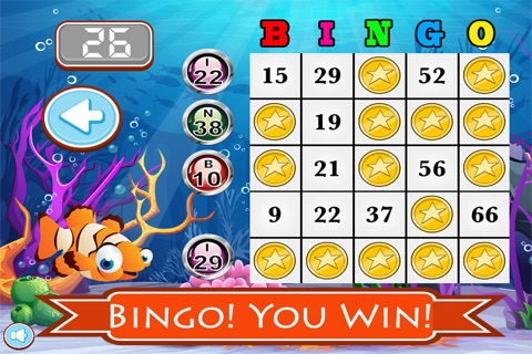 Underwater Bingo Free - Play an awesome bingo game under the sea! screenshot 3