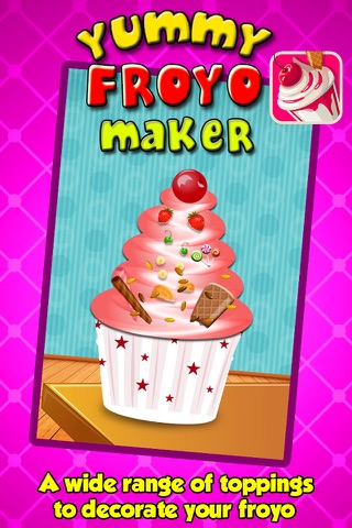 Yummy Froyo Maker - Cooking Games for Kids screenshot 4