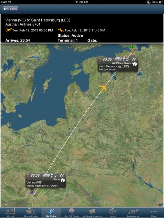 Vienna Airport + Flight Tracker Premium HD Austrian VIE airlines