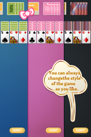 Spider Solitaire* screenshot 3