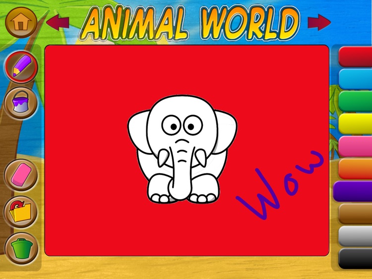 Animal world - Paint for kids screenshot-4