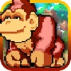 Pixel Monkey - Monkeys Jump, Battle, and Duck under Obstacles in Jungle Temple