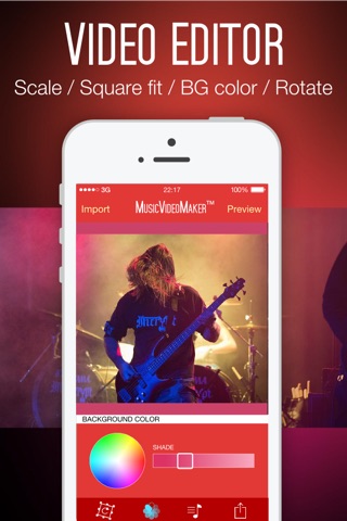 Music Video Maker - Add Background Musics to Your Videos for Instagram Edition screenshot 3