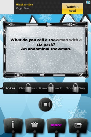 SnowJokes screenshot 2