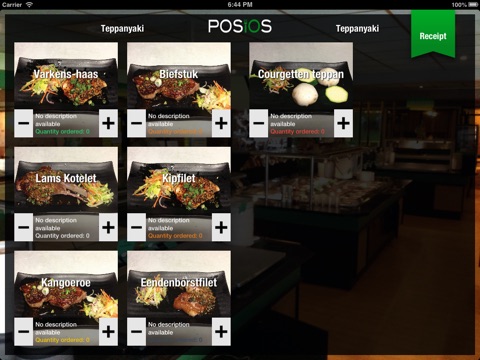 Digital Menucard screenshot 2