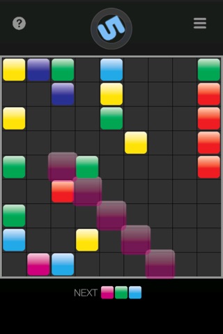 5 in Line : addictive color lines logic puzzle screenshot 2