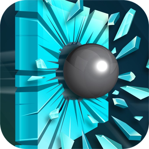 Gravity Glass Hit: Physics Shattering Marble Corridor Tunnel (Mysterious Sci-Fi Ball-Game) PRO