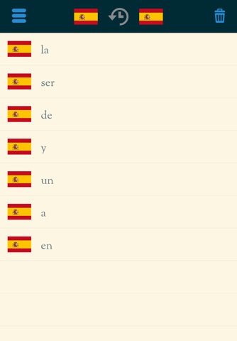 Easy Learning Spanish - Translate & Learn - 60+ Languages, Quiz, frequent words lists, vocabulary screenshot 3