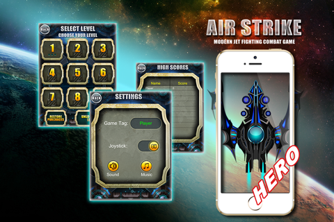 Air Strike Free - Modern Jet Fighting Combat Game screenshot 3