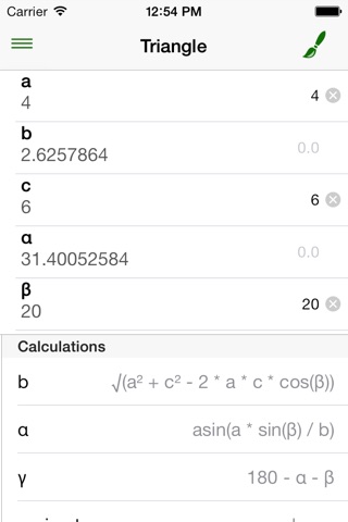 CalcThagoras Geometry Solver screenshot 3