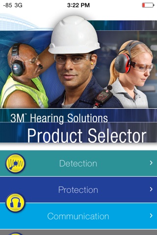 3M™ Hearing Solutions Product Selector screenshot 2