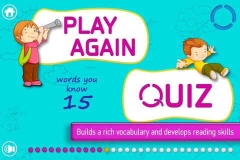 MY WORDS BRITISH ENGLISH: Vocabulary and Reading Game for kids. Learn and have fun with Kiddy Words! screenshot 3